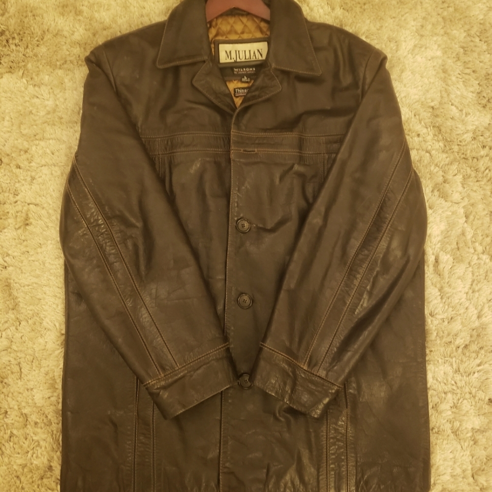WILSONS LEATHER  M. Julian Jacket With Thinsulate Lining L SIZE